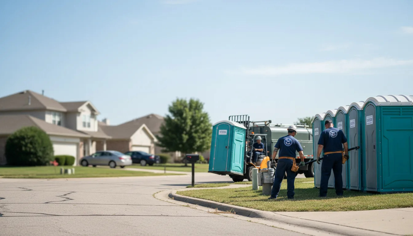 Porta Potty Rental in Zarephath, NJ near me